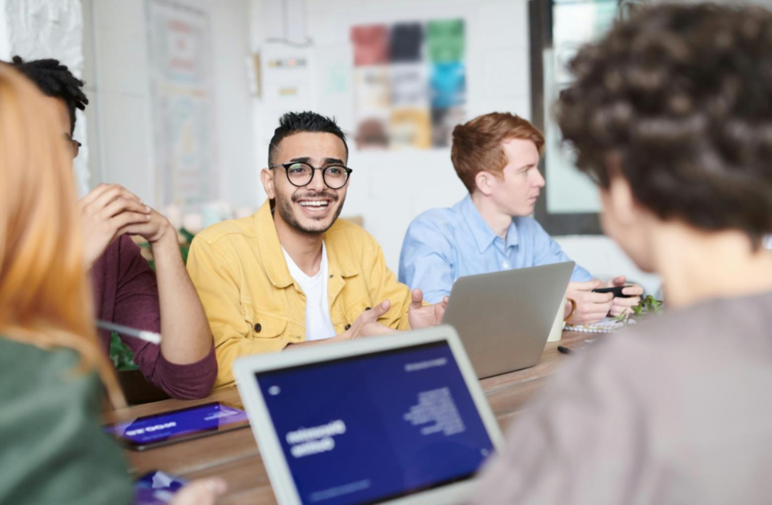 Social media content planning workspace showing calendar and engagement metrics
