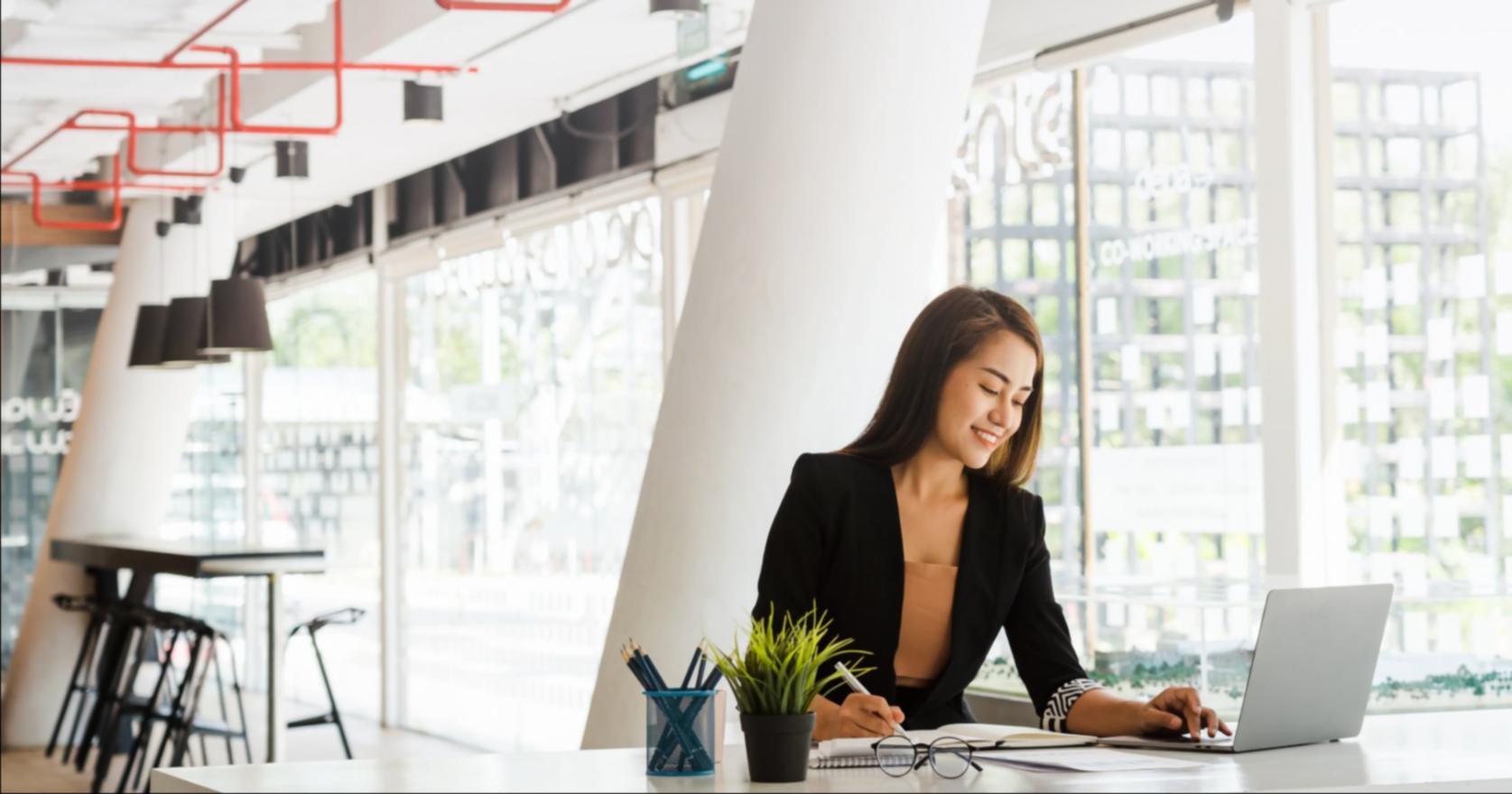 Team reviewing social media analytics dashboard and performance data